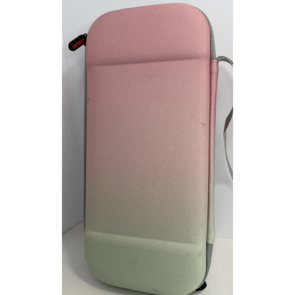STARTRC GAMES Slim Hard Shell Carrying Case for Nintendo Switch 2 Pink & Green
